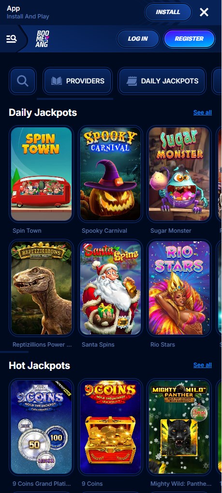 Mobile Slots Auswahl